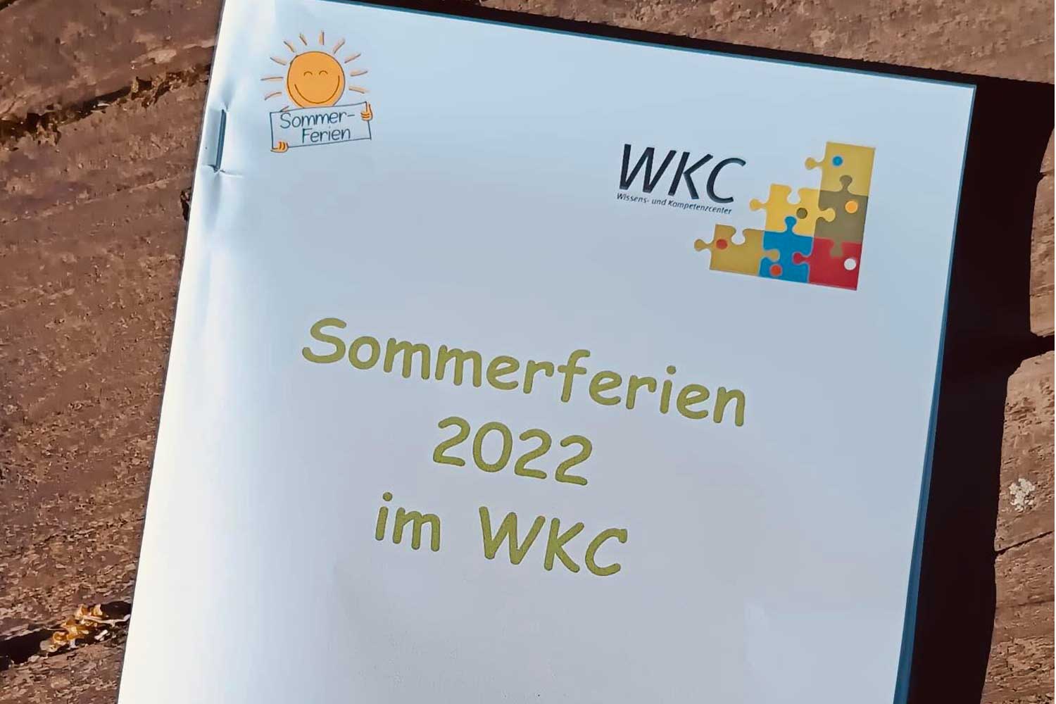 Mappe des Wissens- und Kompetenzcenters zu den Sommerferien 2022