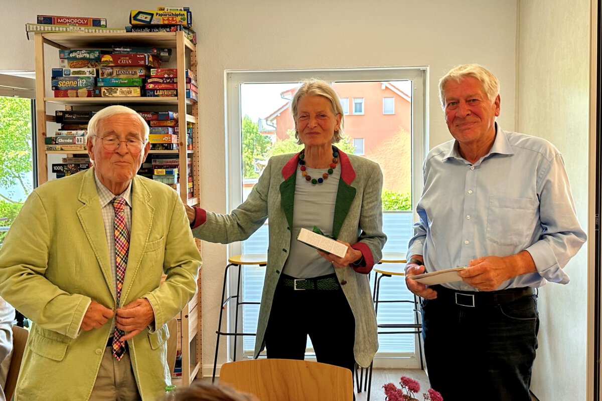 Verabschiedung Klaus Eibach und Philipp Müller-Hillebrand & Wiederwahl Dr. Christiane Prinzessin zu Solms-Hohensolms-Lich