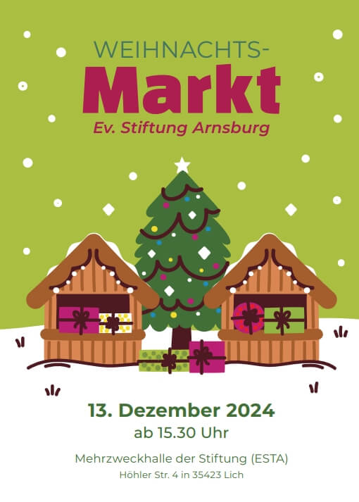 Einladung von unserem Weihnachtsmarkt
