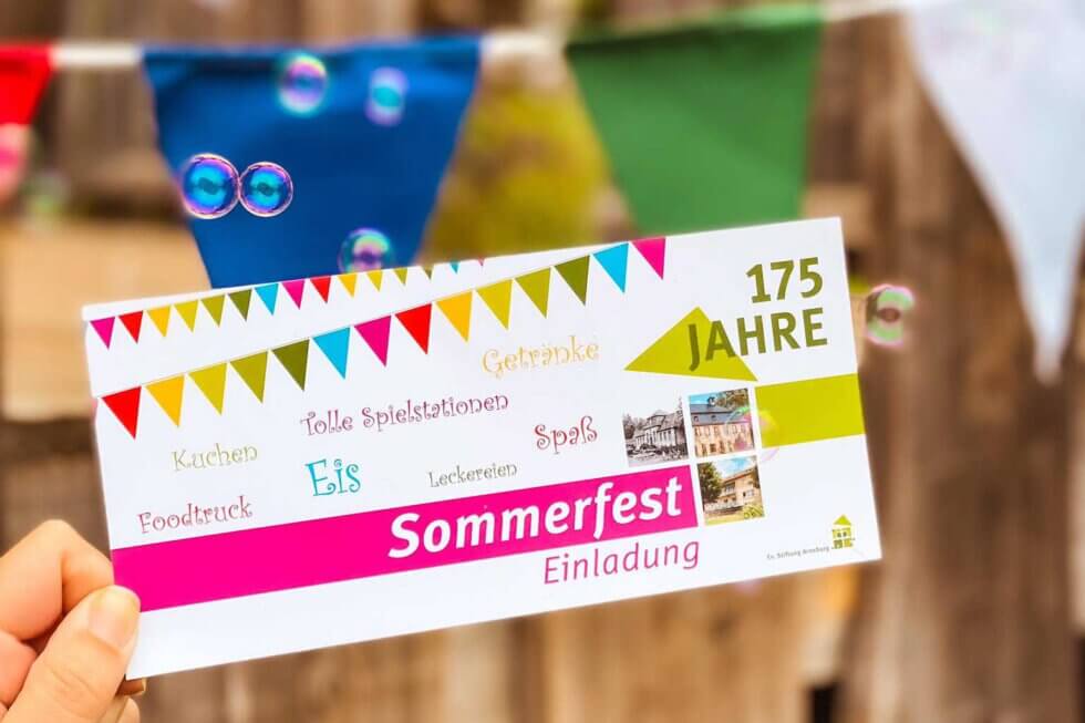 Vorbereitungen für das Sommerfest