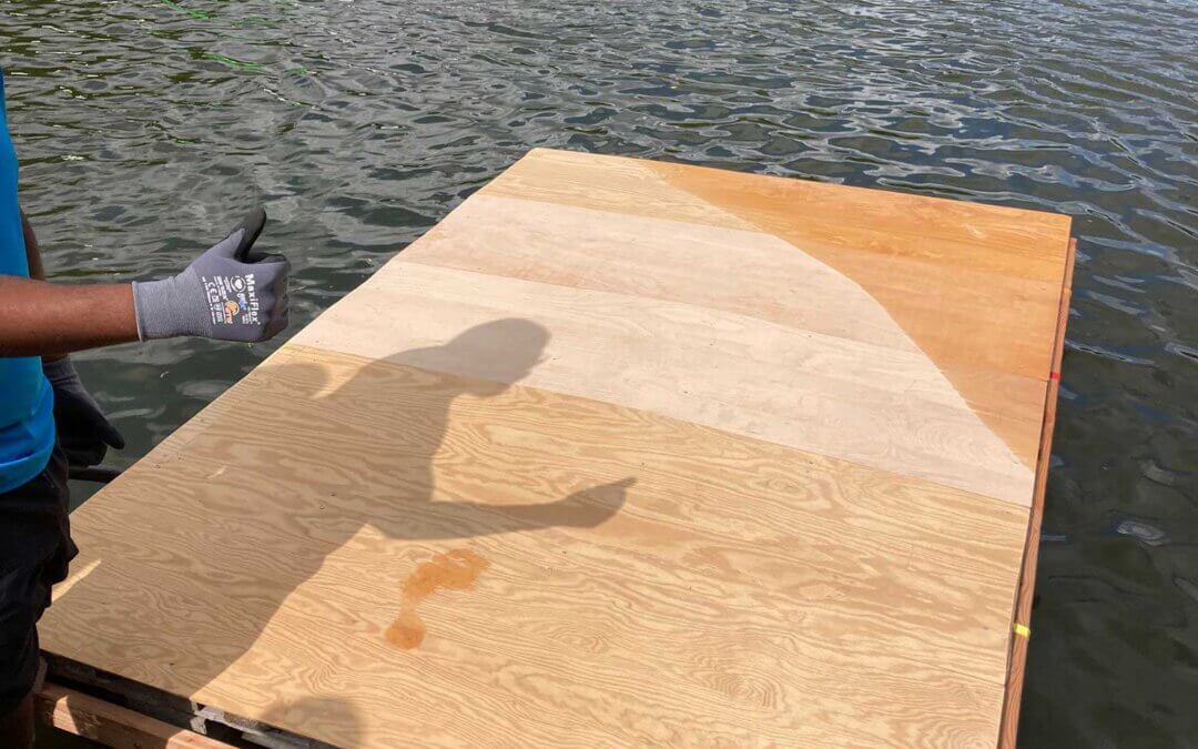 DAS ist ein Floß – UNSER Floß.