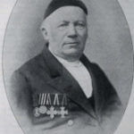 Portrait des Friedberger Blinden- und Taubstummenlehrers Johann Peter Schäfer (1813 – 1902)