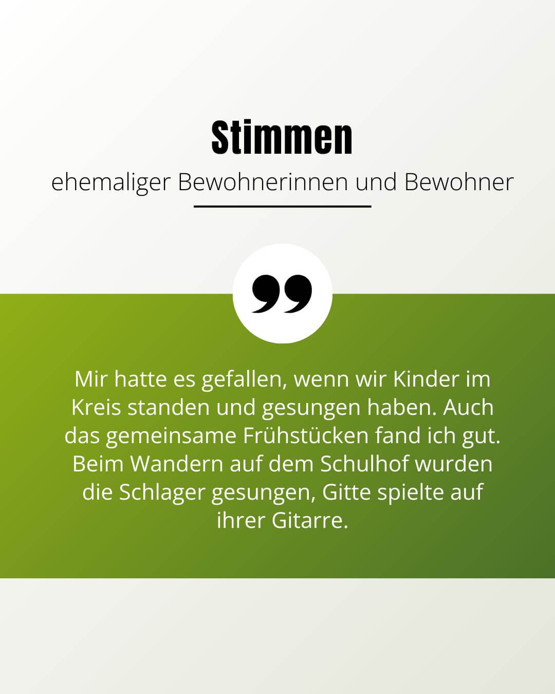 „Wie eine große Familie“