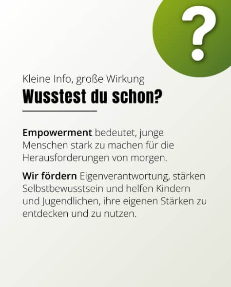 Kleine Info, große Wirkung