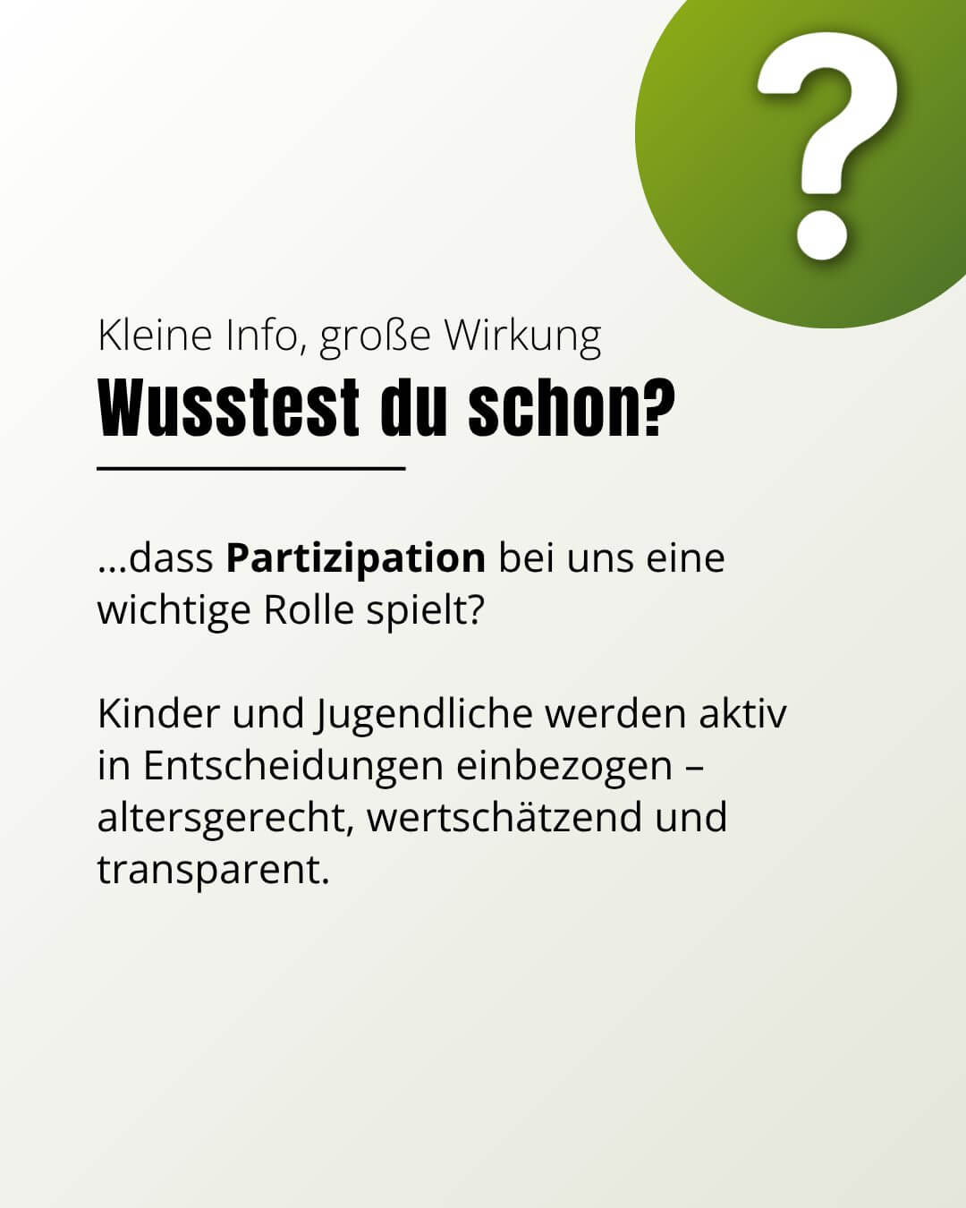 ❓📪 Wusstest du schon?